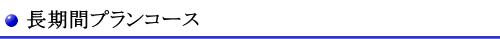 長期間プランコース