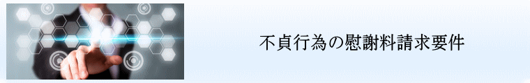 不貞行為の慰謝料請求要件